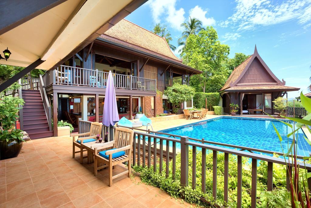 Villa Thai Teak - Panoramic Sea&Sunset Views Koh Samui Ruang foto